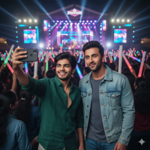 Selfie with Ranbir Kapoor