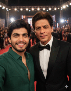 Selfie with Shah Rukh Khan