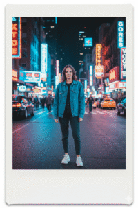 Polaroid Street Style Shot